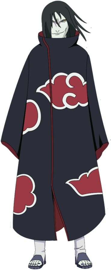 Orochimaru Akatsuki Render By - De Orochimaru En Akatsuki (894x894), Png Download