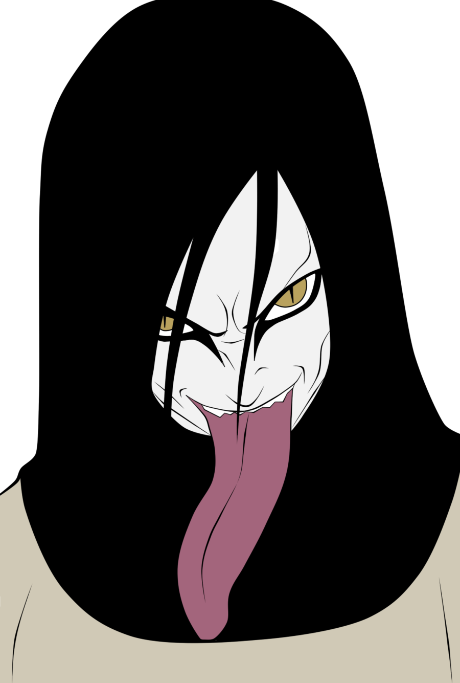 Post By Galanthetruth On Mar 15, 2016 At - Orochimaru Head Png (900x1335), Png Download