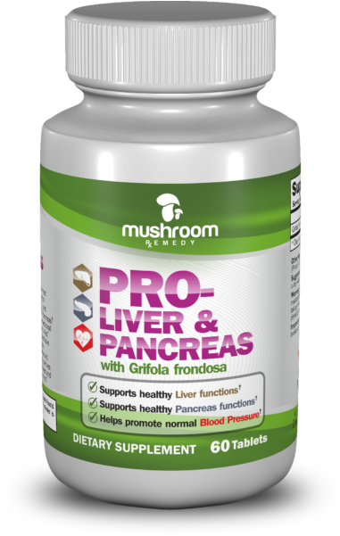 Pro-liver & Pancreas - Mushroom Remedy Pro-immune (600x600), Png Download