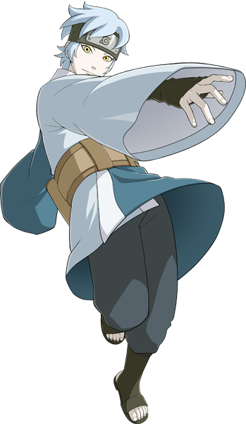 The “son” Of Orochimaru Shows Great Promise, And His - Mitsuki Boruto Png (349x600), Png Download