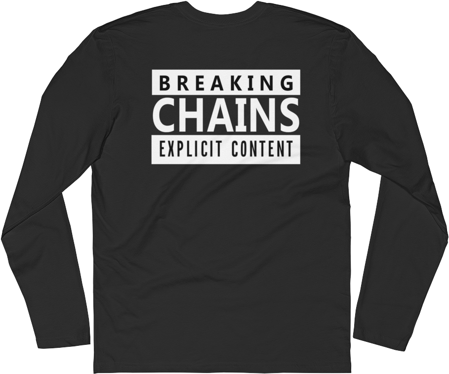 Headphones Of Hope 2 Long Sleeve Fitted Crew - Long-sleeved T-shirt (1000x1000), Png Download