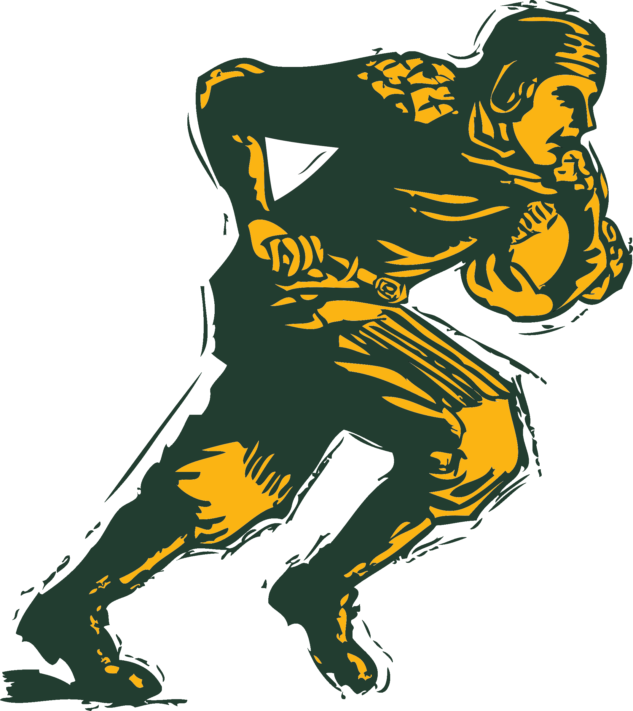 Dan Kowalsky's Pick Six - Green Bay Packers (2135x2400), Png Download