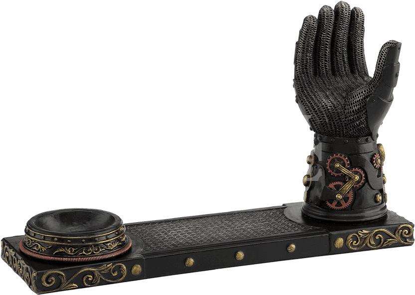 Gauntlet Steampunk Pistol Display Stand - Steampunk (850x850), Png Download