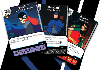 Here We Have An Alternate Art Common Batgirl - Batman The Animated Series Dice Game (427x300), Png Download