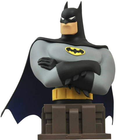 Batman Animated Series - Batman The Animated Series Batman Bust (403x480), Png Download