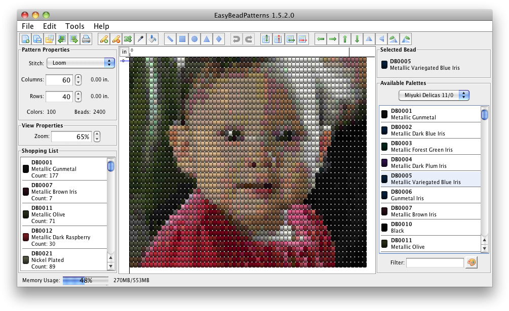 Peyote Pattern Maker (1018x628), Png Download