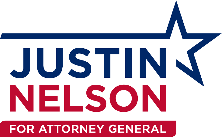 Justin Nelson For Attorney General Logo - Justin Nelson For Attorney General (730x451), Png Download
