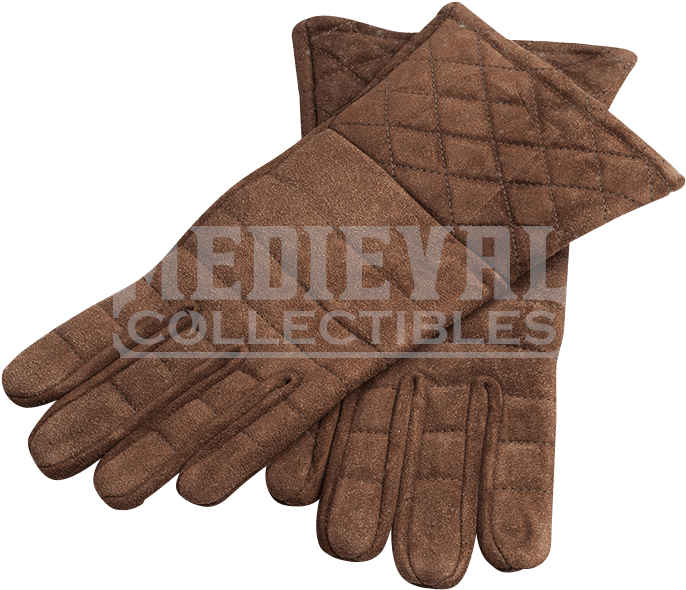Suede Gauntlet Gloves - Glove (698x698), Png Download
