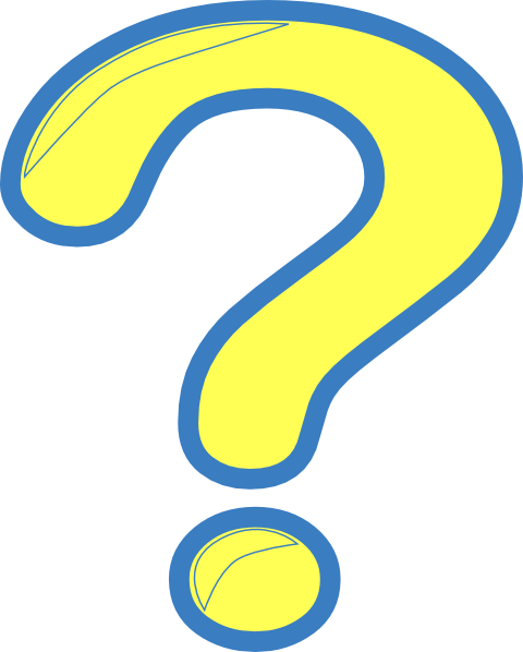 Yellow Question Mark Png (480x598), Png Download