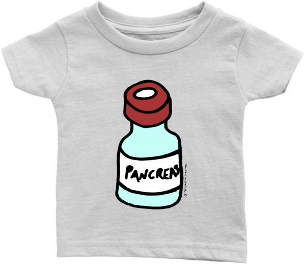 Diabetes Pancreas As Vial Infant Tee Shirt - Ninjago Kai T Shirt (600x600), Png Download