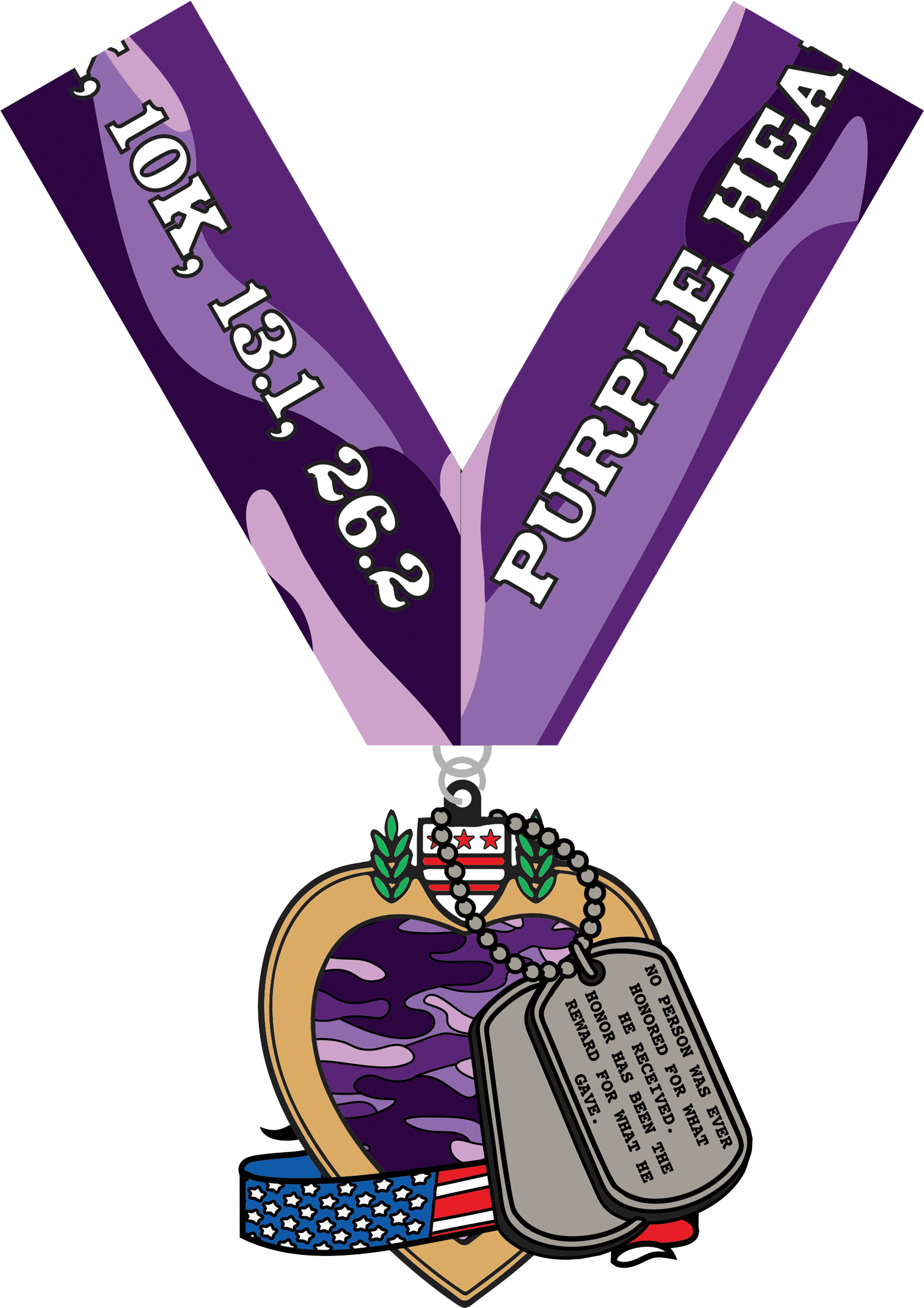 On August 7, 1782 George Washington Created The Purple (1513x2141), Png Download