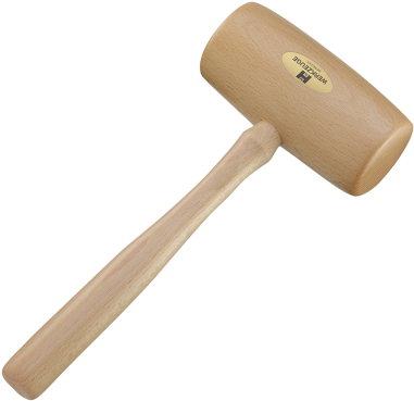 Mallet Copper Beech, Hammer Head Length 140 Mm - Mallet (400x388), Png Download