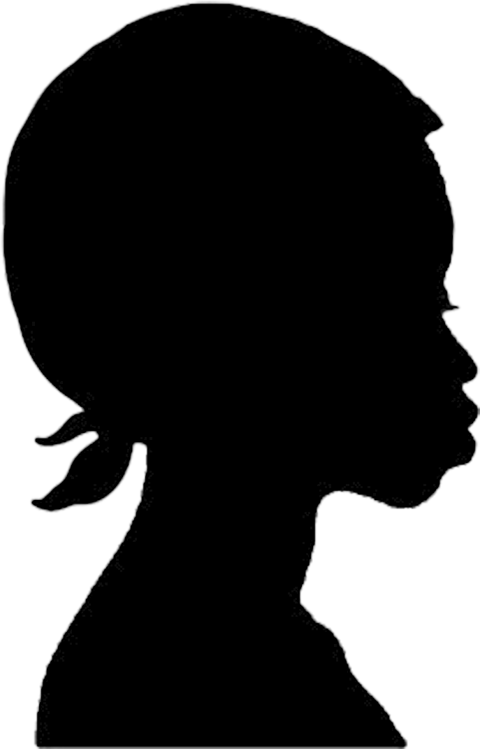 Molly - Silhouette (1000x1200), Png Download