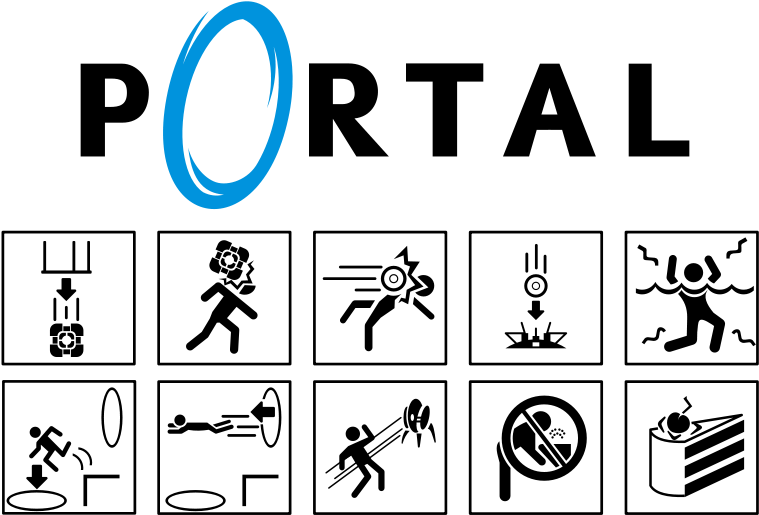 Half-life Portal Is Now Free - Portal Still Alive Png (800x566), Png Download