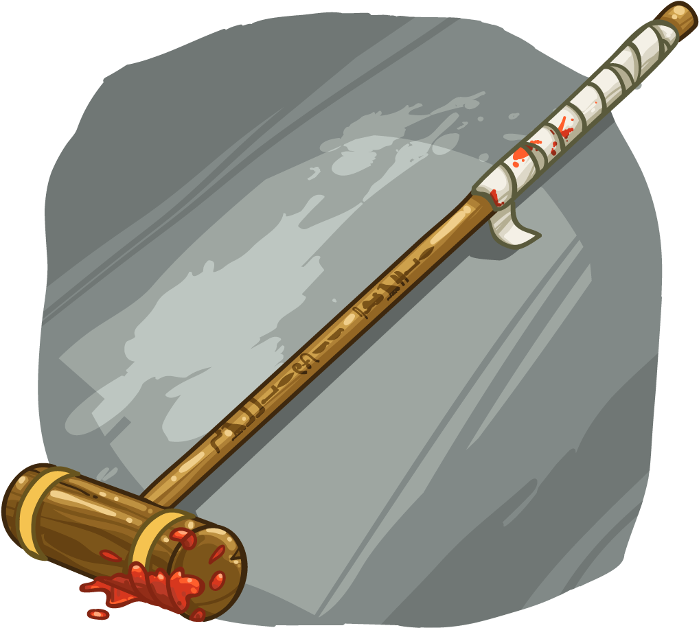 Used Croquet Mallet - Croquet Mallet Transparent (1024x1024), Png Download