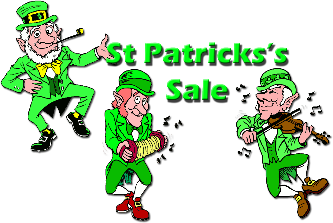 St Patrick's Day Sale It's Eric's Favorite Holiday - St. Patrick's Day Sale (1107x743), Png Download