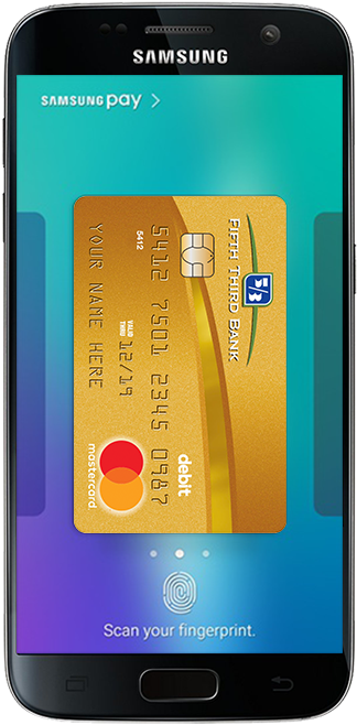 Fifth Third Bank Samsung Pay - Samsung (336x702), Png Download