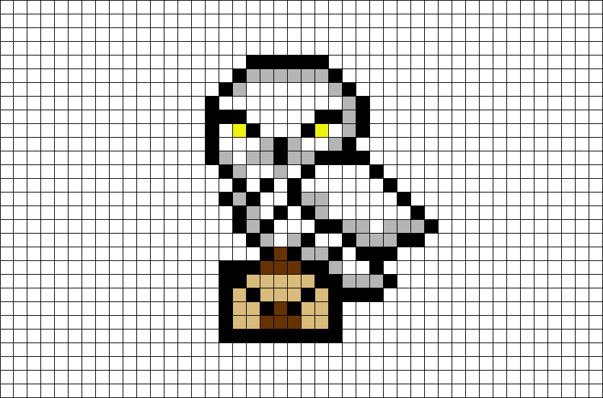 Harry Potter Dessin Pixel Full Size Png Download Seekpng