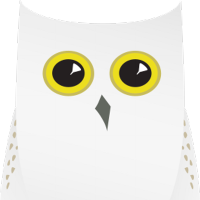 Business Hedwig - Owl (400x400), Png Download