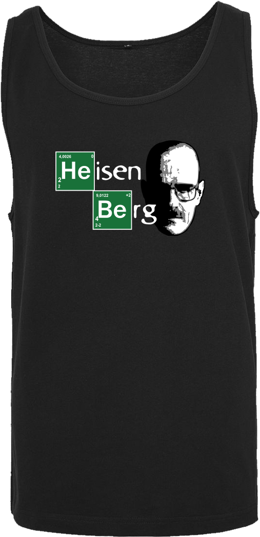 Lennart Heisenberg T-shirt Tanktop Men Black (1044x1044), Png Download