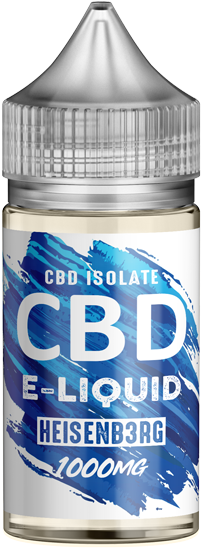 1000mg Cbd Heisenberg E Liquid Uk 30ml Cbd Flavoured - Cbd E Liquid 500mg (600x600), Png Download