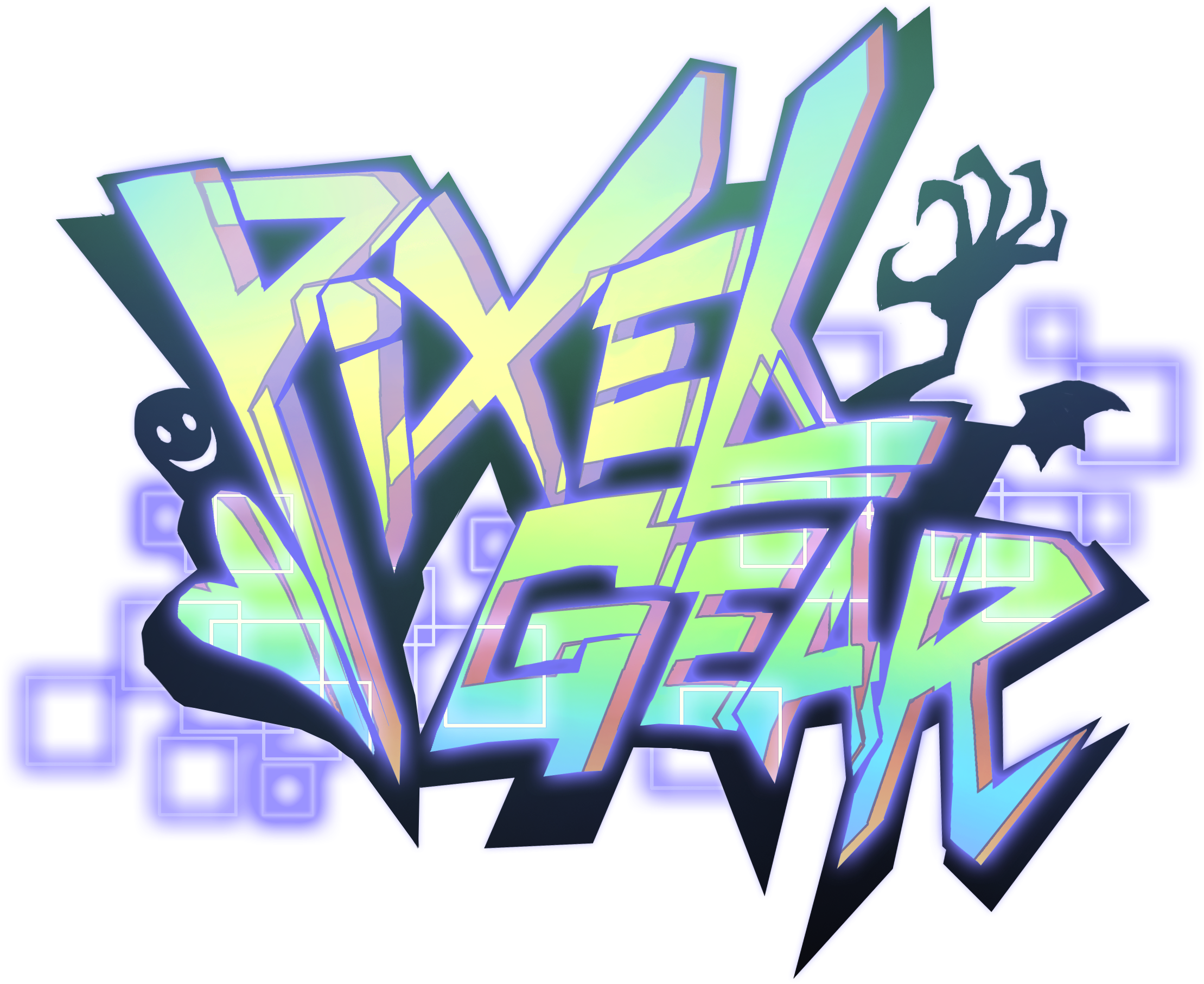 Pixel Title (2454x2388), Png Download