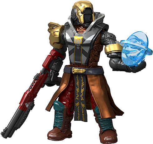 Warlock - Mega Construx Destiny Warlock (500x480), Png Download