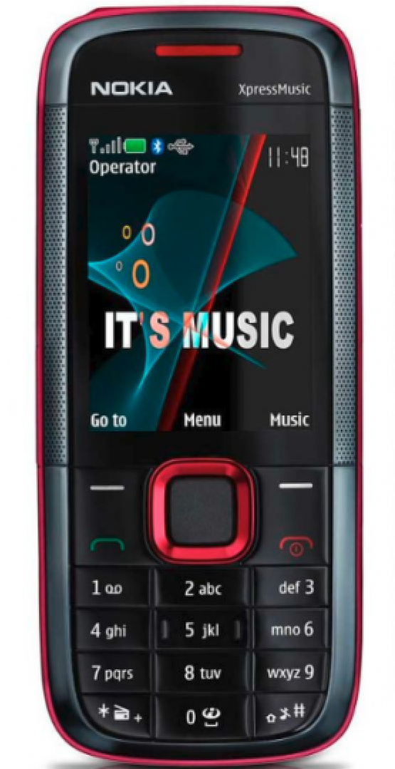 Nokia 5130 Xpress Music Grade A - Nokia Xpress Music Mobile (1000x1078), Png Download