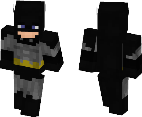 Batman Arkham City - Minecraft Skin John Wick (584x497), Png Download