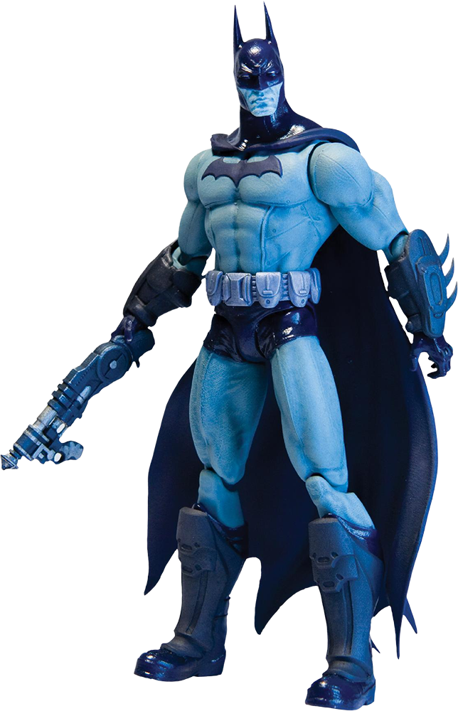 Arkham City Series 2 Batman Action Figure - Dc Comics Batman Arkham City Series 2 Action Figure (644x1000), Png Download