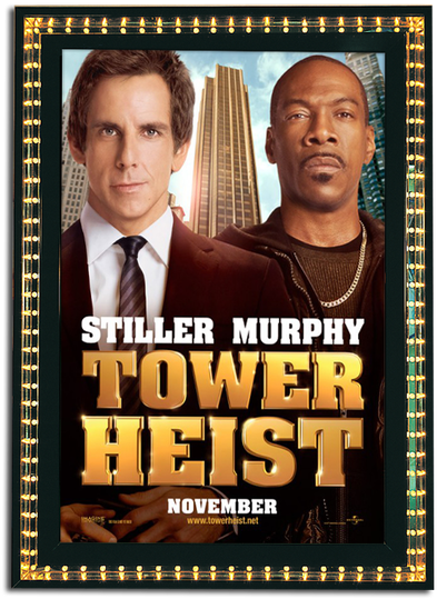 The Chaselite Reflections Series Ts-26 Poster Marquee - Tower Heist Movie Poster (447x588), Png Download