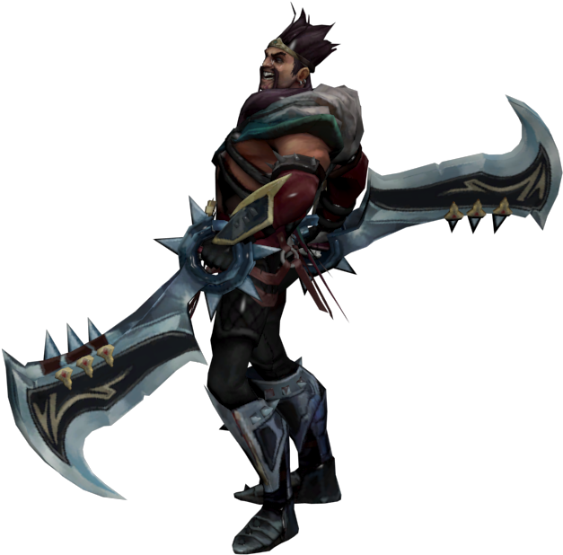 Download Zip Archive - League Of Legends Draven Png (750x650), Png Download