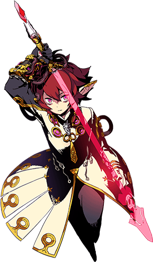 Warlock - Etrian Odyssey 5 Warlock (500x700), Png Download