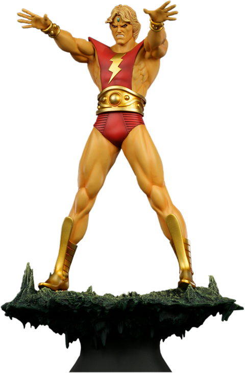 Marvel Polystone Statue Warlock Original - Product (480x728), Png Download