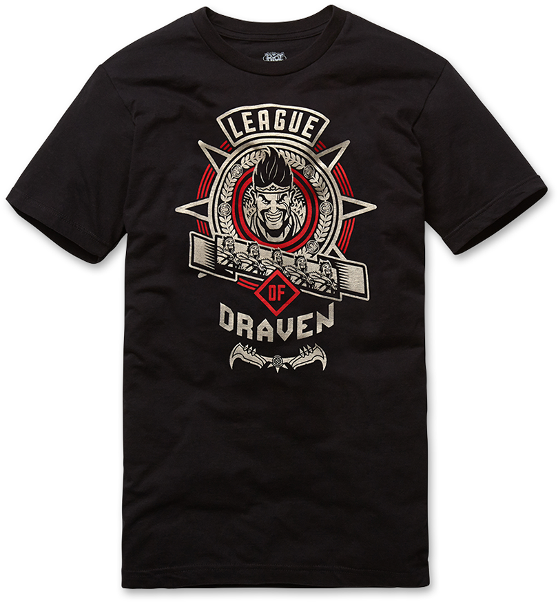 League Of Draven Tee - Fan Expo 2018 T Shirt (858x1000), Png Download