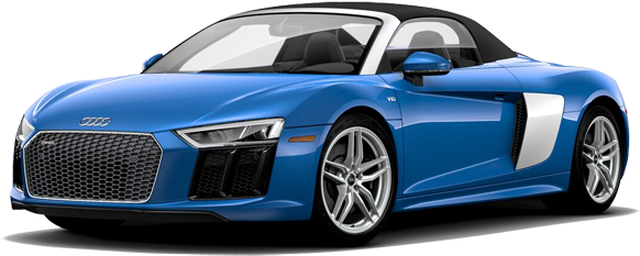 2018 Audi R8 Spyder - R8 Convertible Audi (640x480), Png Download