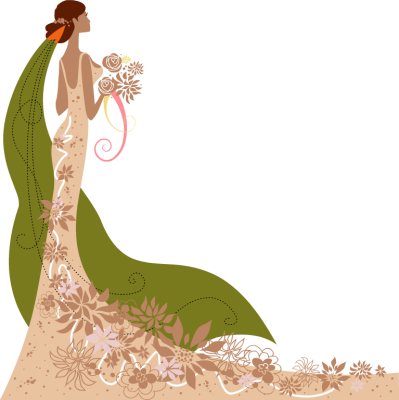 Sexy - Wedding Dress (399x400), Png Download