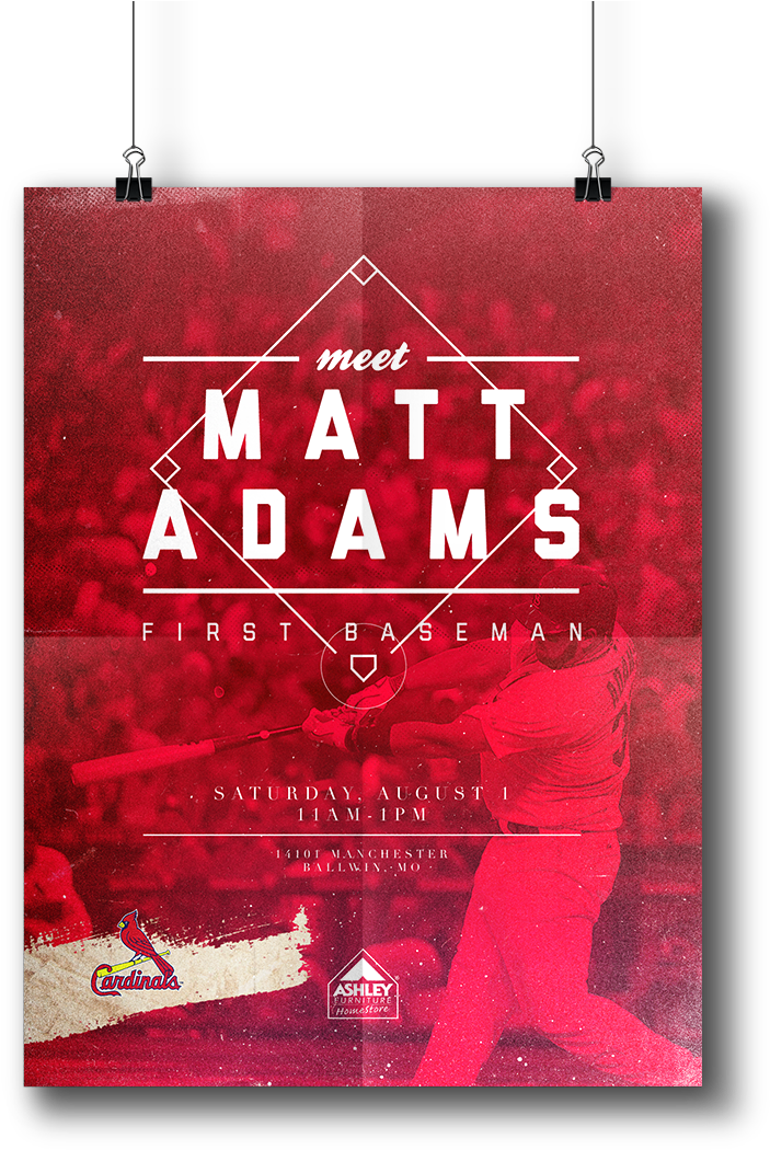 Louis Cardinals Home - Poster (800x1100), Png Download