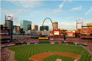 Louis Cardinals - Busch Stadium (350x350), Png Download