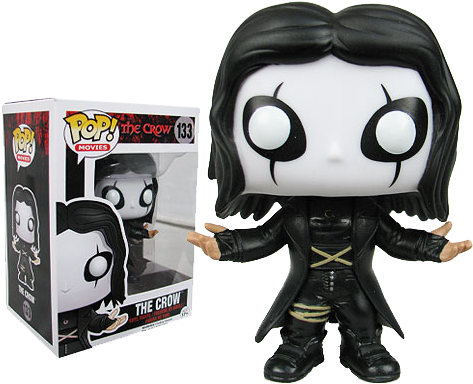 The Crow Eric Draven Pop Vinyl Figure - Eric Draven Pop Vinyl (483x387), Png Download