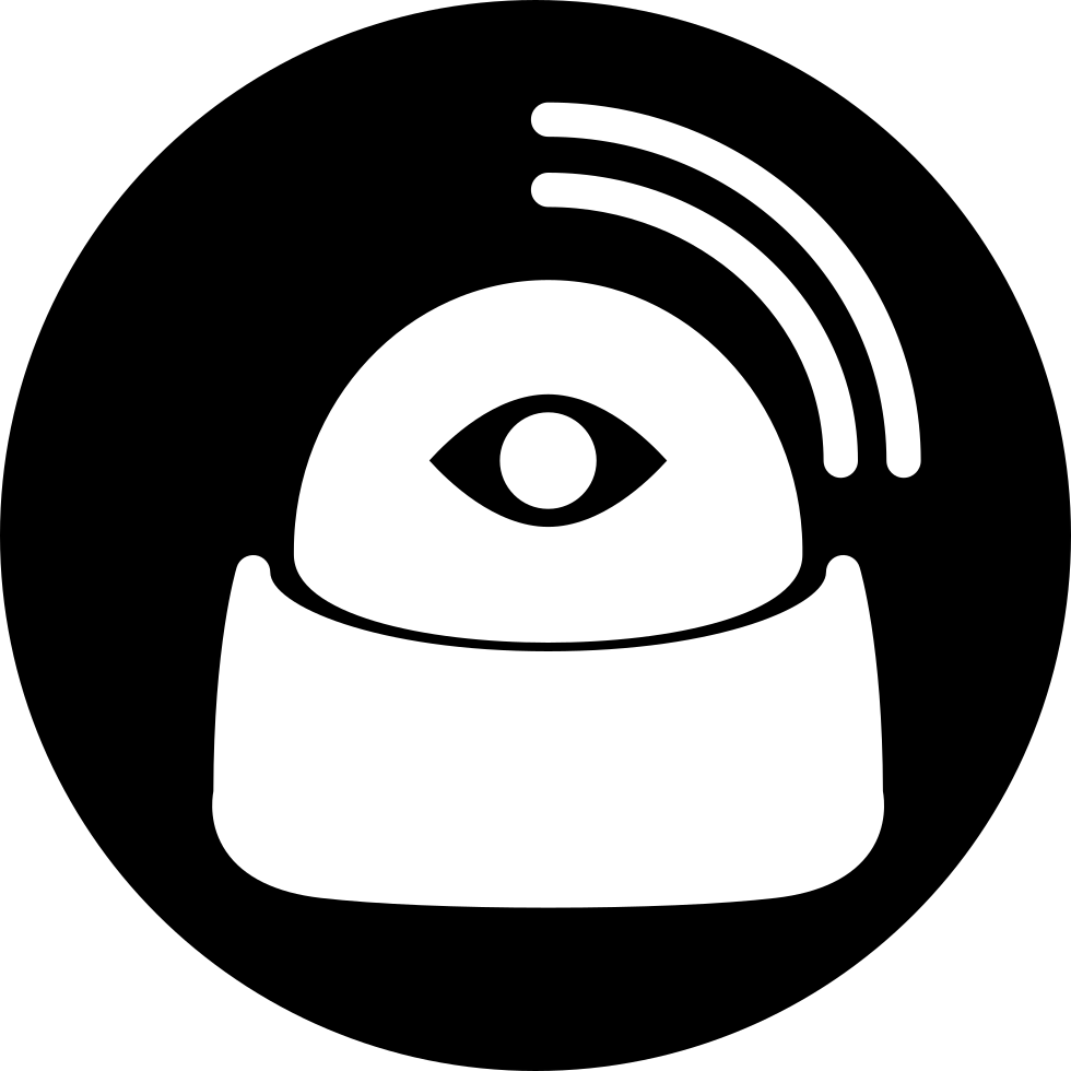 Surveillance Active Video Camera Symbol Comments - Camaras De Videovigilancia Icono (980x980), Png Download