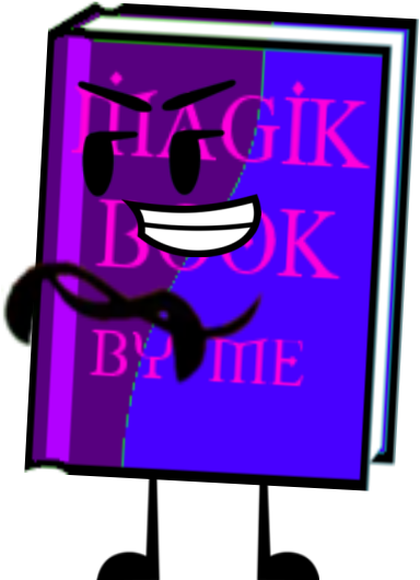 Magic Book - Book (507x619), Png Download