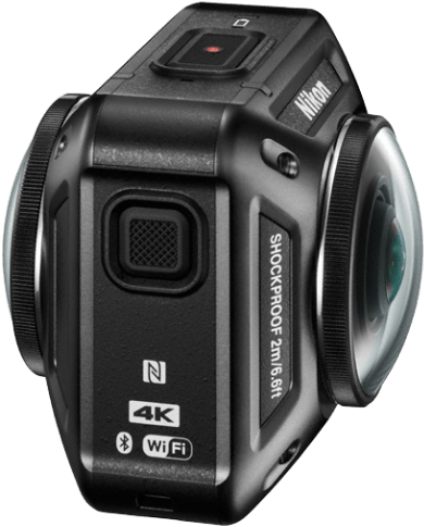Theta - 4k 360 Camera (880x574), Png Download