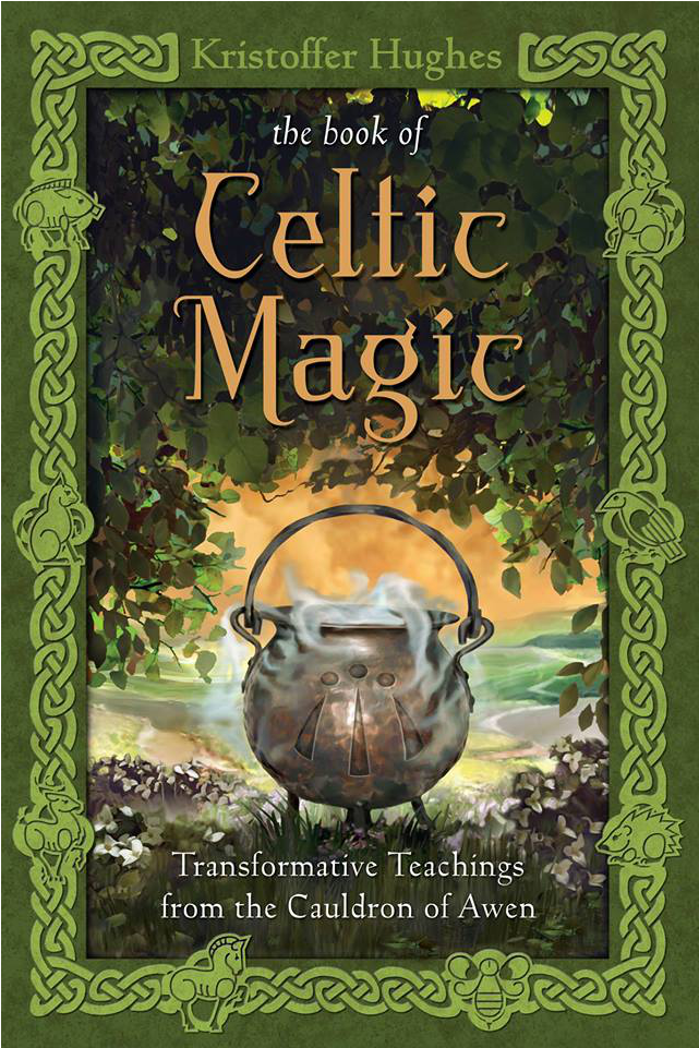 Book Of Celtic Magic By Kristoffer Hughes (1613x960), Png Download