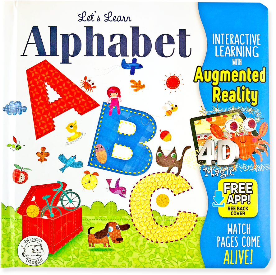 Let's Learn - Alphabet Abcs - Little Hippo Augmented Reality (1024x1024), Png Download