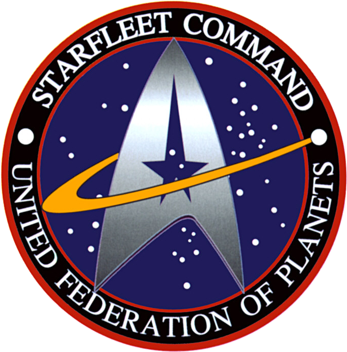 Starfleet Command Emblem - Star Trek Starfleet (723x723), Png Download