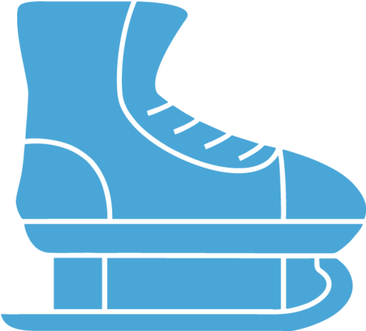 Ice Skating - Figure Skate (750x750), Png Download