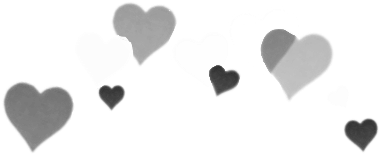 Report Abuse - Grey Hearts Png (500x317), Png Download