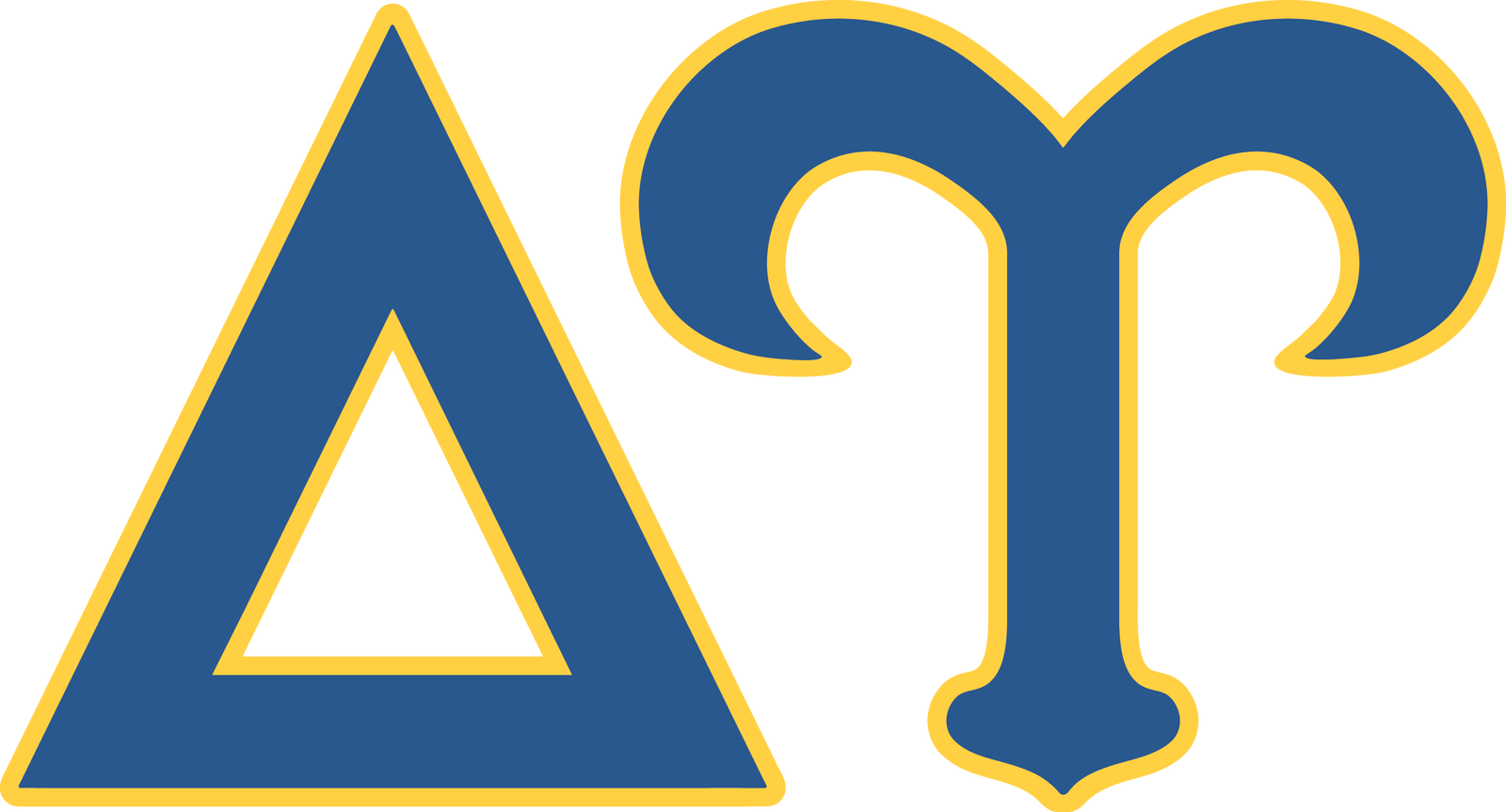 Our Letters, Delta Upsilon, Come From Our Motto (1600x863), Png Download