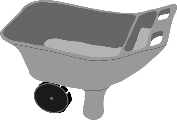 Small - Garden Cart Png (600x406), Png Download